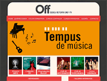 Tablet Screenshot of offvalencia.com